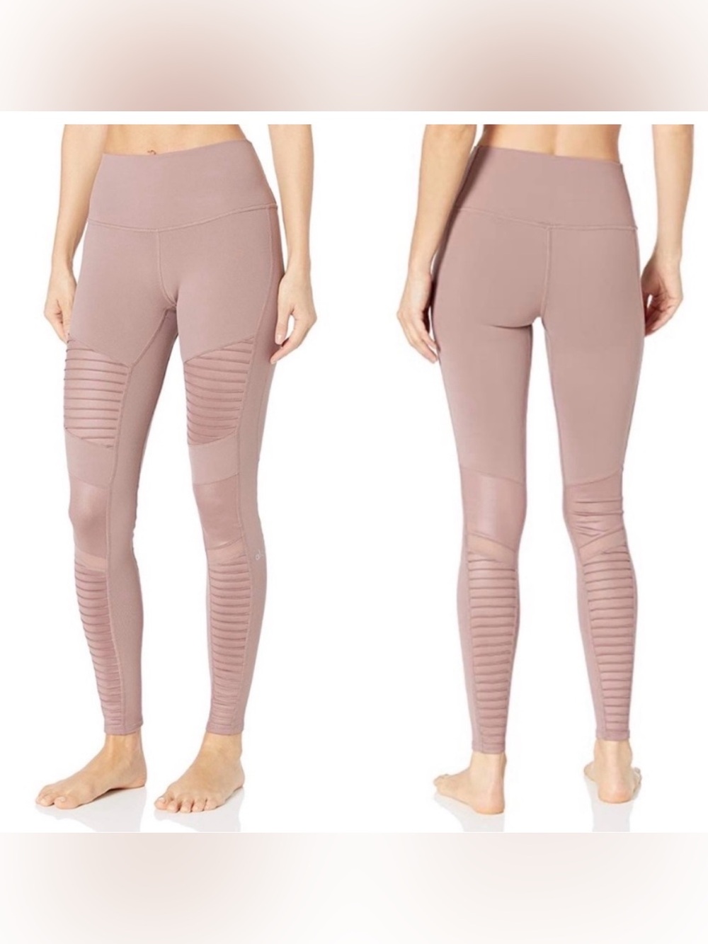 Alo Yoga Moto Leggings pink xs